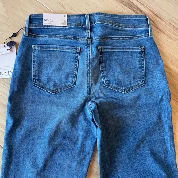 NYDJ women’s jeans, Marilyn Ankle 2” Clean Cuff, size 2 NWT! - Picture 5 of 7